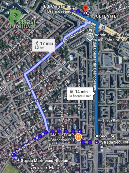 Brancoveanu, str. Marinescu Nicolae, Teren 250 mp, deschidere 10 ml